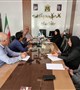 جلسه مدیریت پسماندهای عفونی مراکز درمانی سیرجان