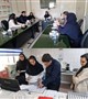 بازدید رئیس اداره نظارت بر درمان از آزمایشگاه بیمارستان دکتر غرضی
