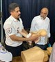 برگزاری میز خدمت اورژانس پیش‌بیمارستانی در محل برگزاری نماز جمعه